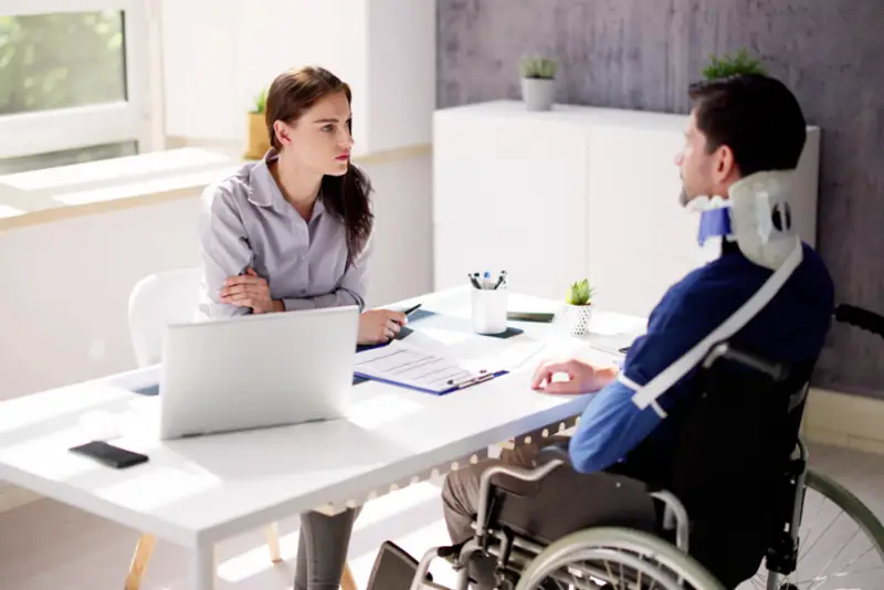 California highway accident lawyer helping driver navigate insurance and legal claims.