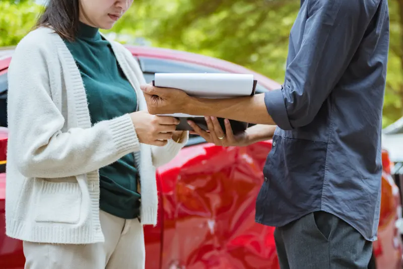 Partial fault in a personal injury accident